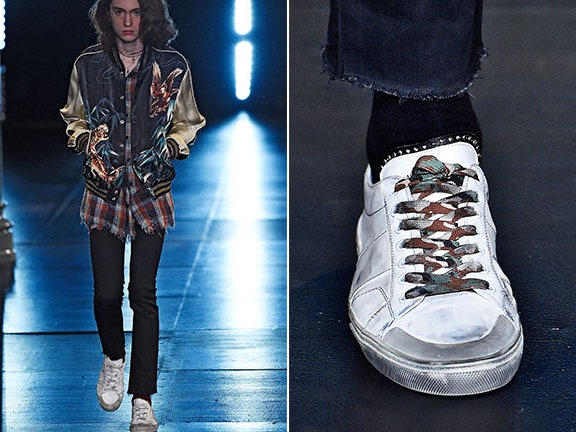 saint laurent dirty sneakers